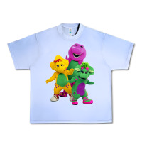 Grape Ice new 755 barney and friends cute Urban Heavy Tee - SnappyArt