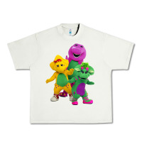 Pistachio new 755 barney and friends cute Urban Heavy Tee - SnappyArt