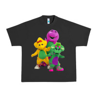 Pigment Black new 755 barney and friends cute Urban Heavy Tee - SnappyArt