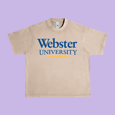 Webster University Urban Heavy Tee Designed By Snappyart