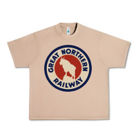 Burro Great Northern Railroad Urban Heavy Tee - SnappyArt
