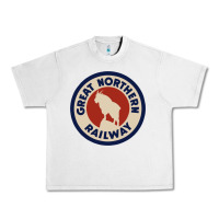 Lunar Rock Great Northern Railroad Urban Heavy Tee - SnappyArt
