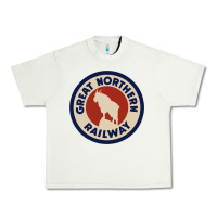Pistachio Great Northern Railroad Urban Heavy Tee - SnappyArt