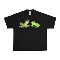 Black The Princess and the Frog Tiana and Naveen Art Urban Heavy Tee - SnappyArt