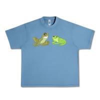 Pebble Blue The Princess and the Frog Tiana and Naveen Art Urban Heavy Tee - SnappyArt