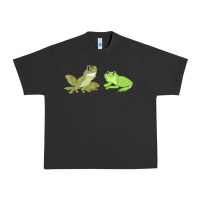 Pigment Black The Princess and the Frog Tiana and Naveen Art Urban Heavy Tee - SnappyArt