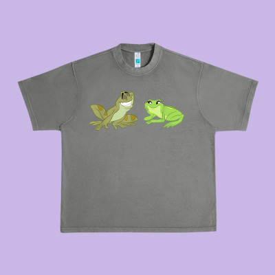The Princess And The Frog Tiana And Naveen Art Urban Heavy Tee Designed By Snappyart