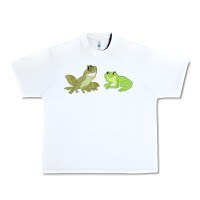 White The Princess and the Frog Tiana and Naveen Art Urban Heavy Tee - SnappyArt