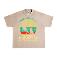 French Oak that what i do i pet dogs read books and i know things t shirt Urban Heavy Tee - SnappyArt