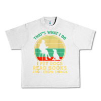 Lunar Rock that what i do i pet dogs read books and i know things t shirt Urban Heavy Tee - SnappyArt