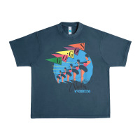 Midnight Navy the go go's   vacation retro t shirt Urban Heavy Tee - SnappyArt