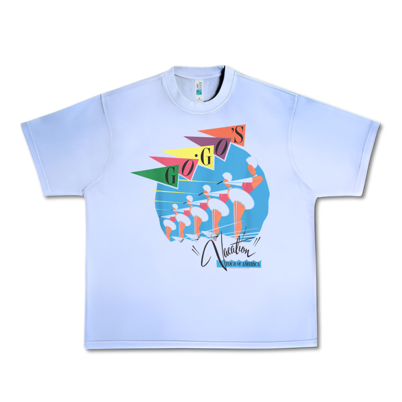The Go Go's   Vacation Retro T Shirt Urban Heavy Tee by SnappyArt | Teevron