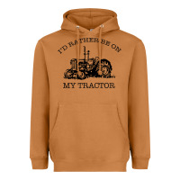 Meerkat I D Rather Be On My Tractor Heavyweight Hoodie - Bettercallsaul