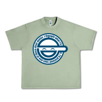 Oil Green Laughing Man GHOST IN THE SHELL Classic Urban Heavy Tee - SnappyArt