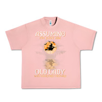 Salmon assuming i'm just an old lady was your first mistake witch Urban Heavy Tee - SnappyArt