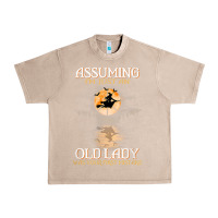 French Oak assuming i'm just an old lady was your first mistake witch Urban Heavy Tee - SnappyArt