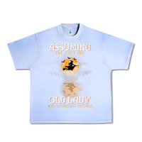 Grape Ice assuming i'm just an old lady was your first mistake witch Urban Heavy Tee - SnappyArt