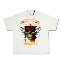 Pistachio pirate the beatings will continue until morale improves Urban Heavy Tee - SnappyArt