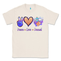 Natural Peace Love Dental Classic Tee - Jasminsmagicworld