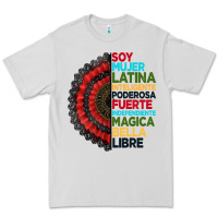 Dove Grey hispanic heritage month hand fan Premium Tee - BundleAndBundleShop