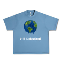 Pebble Blue environmental climate change still debating summer Urban Heavy Tee - SnappyArt