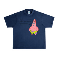 Navy Patrick Classic Urban Heavy Tee - SnappyArt