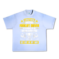 Grape Ice forklift operator get out of my way forklift driver t shirt Urban Heavy Tee - SnappyArt