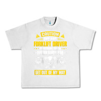 Lunar Rock forklift operator get out of my way forklift driver t shirt Urban Heavy Tee - SnappyArt