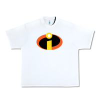 White incredibles Urban Heavy Tee - SnappyArt