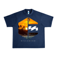 Navy billabong Urban Heavy Tee - SnappyArt