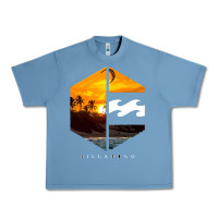 Pebble Blue billabong Urban Heavy Tee - SnappyArt