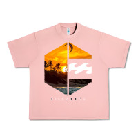 Salmon billabong Urban Heavy Tee - SnappyArt