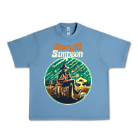 Pebble Blue sturgill simpson retro Urban Heavy Tee - SnappyArt
