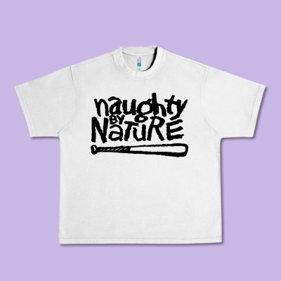 Naughty By Nature Urban Heavy Tee Designed By Snappyart