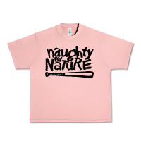 Salmon naughty by nature Urban Heavy Tee - SnappyArt
