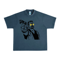 Midnight Navy big lebowski Urban Heavy Tee - SnappyArt