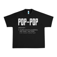 Black Pop Pop Gifts Grandpa Fathers Day Pop-Pop Urban Heavy Tee - SnappyArt