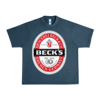 Midnight Navy Beck’s-Dark Urban Heavy Tee - SnappyArt