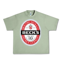 Oil Green Beck’s-Dark Urban Heavy Tee - SnappyArt