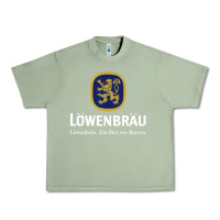 Oil Green lowenbrau Urban Heavy Tee - SnappyArt