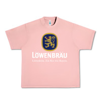 Salmon lowenbrau Urban Heavy Tee - SnappyArt
