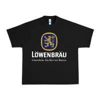 Black lowenbrau Urban Heavy Tee - SnappyArt