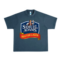 Midnight Navy samuel adams Urban Heavy Tee - SnappyArt