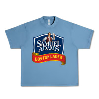 Pebble Blue samuel adams Urban Heavy Tee - SnappyArt