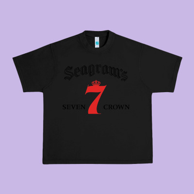 Seagrams 7 Bk 1.png Urban Heavy Tee Designed By Snappyart
