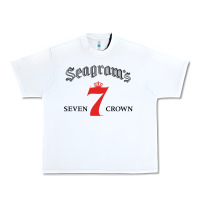 White Seagrams 7 Bk 1.png Urban Heavy Tee - SnappyArt