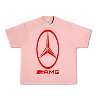 Salmon amg Urban Heavy Tee - SnappyArt