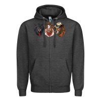Charcoal Heather Hangin With My Heifers Zipper Hoodie - RanaPortraitStore