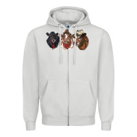 Dove Grey Hangin With My Heifers Zipper Hoodie - RanaPortraitStore