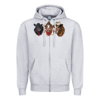Heather Grey Hangin With My Heifers Zipper Hoodie - RanaPortraitStore